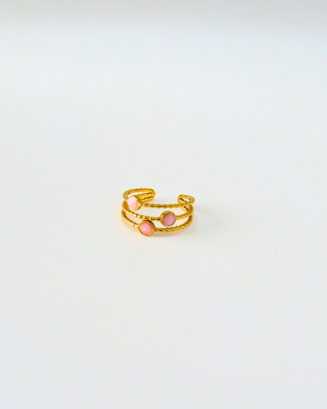 Colordot Stacked Ring (adjustable-available in 3 colors)