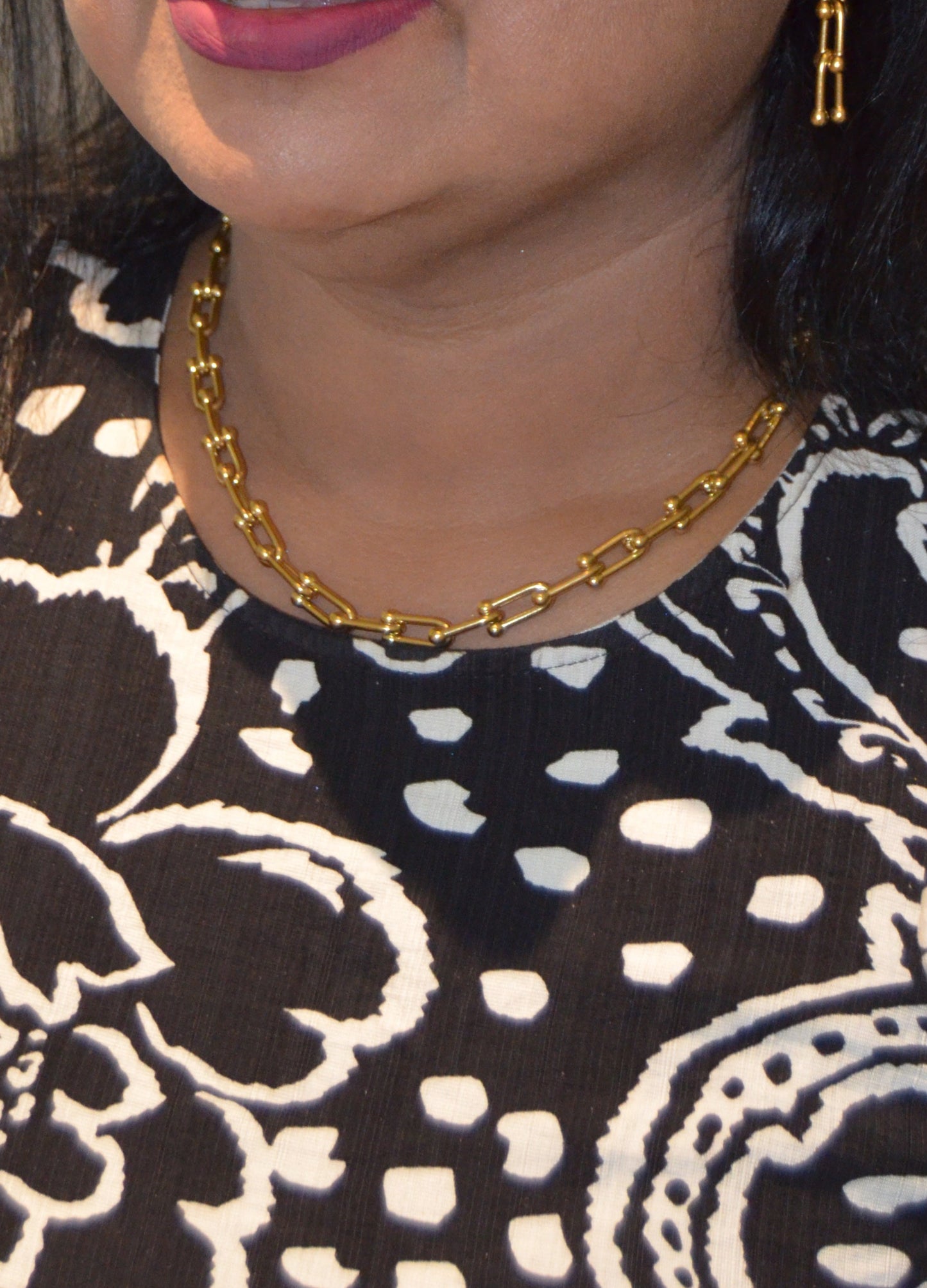 Eclipse Paperclip Chain Necklace