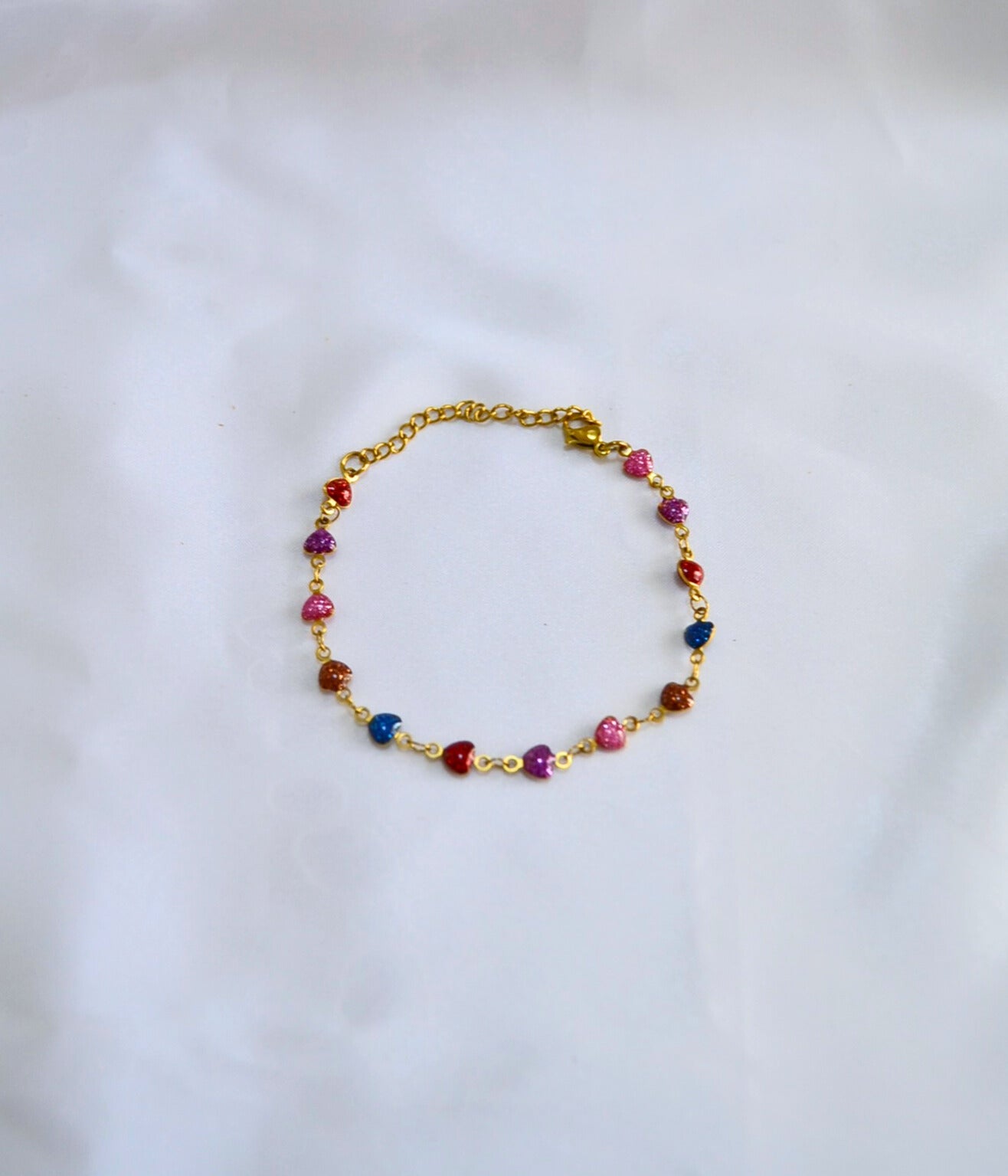 multicolored beads bracelet