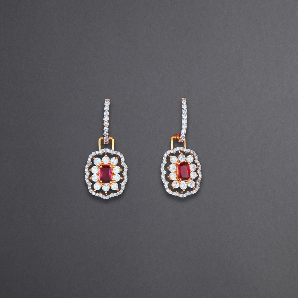 Zarina CZ Drop Earrings