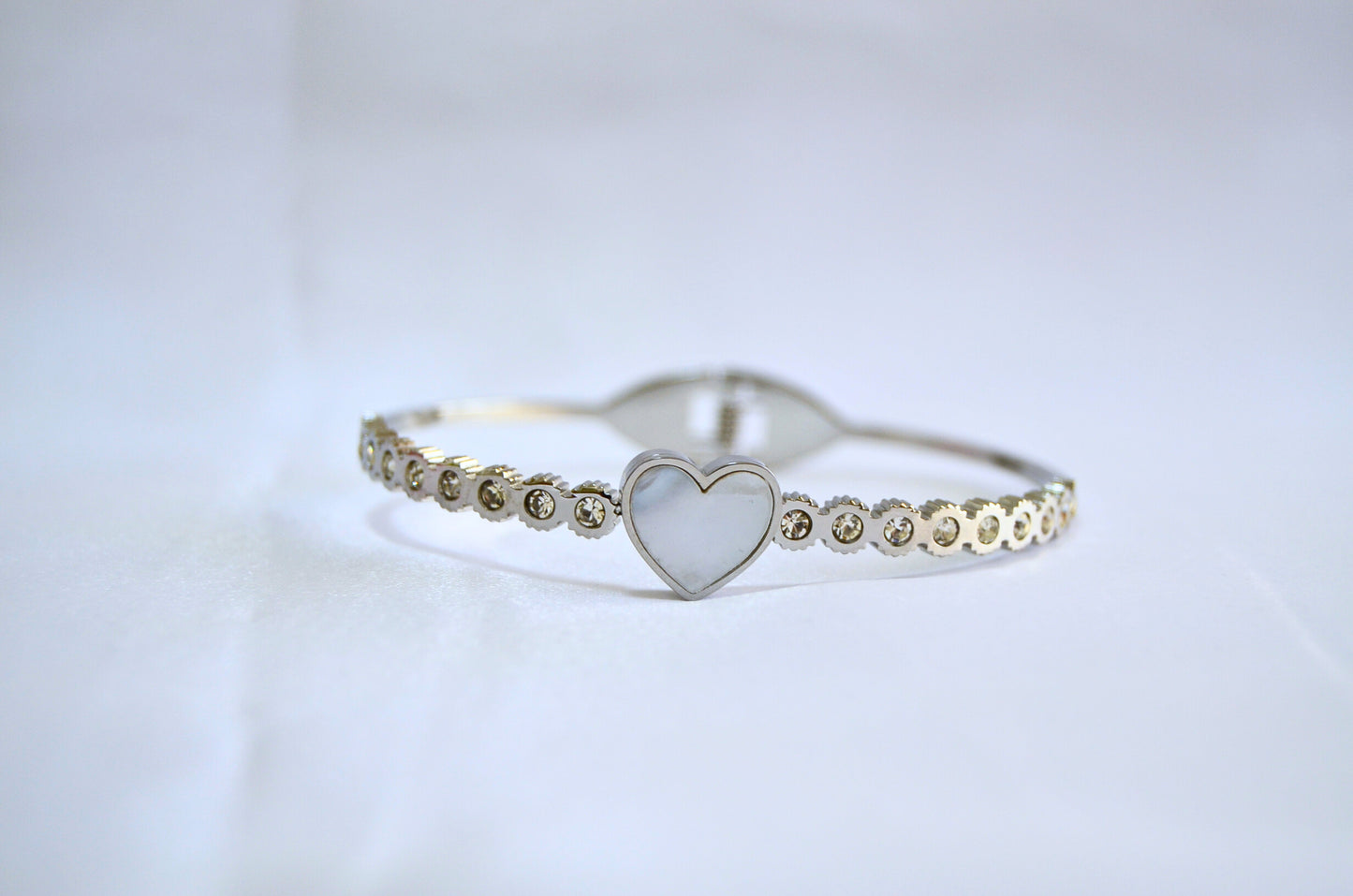 heart bracelet, heart bangle, valentine bracelet, andaazs