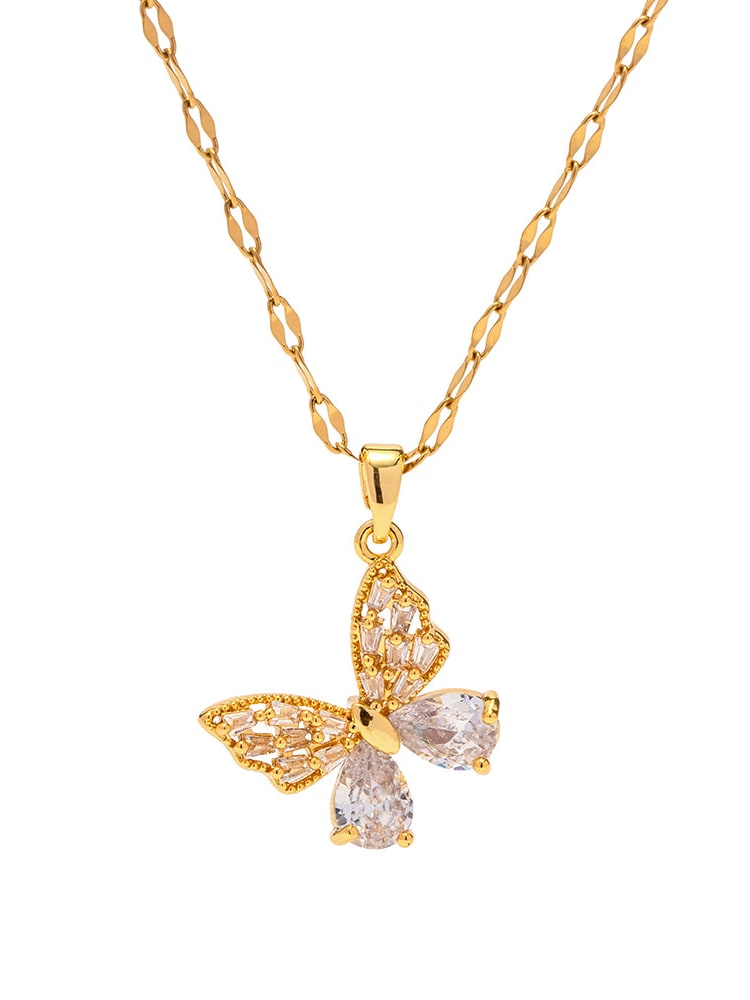 butterfly pendant necklace