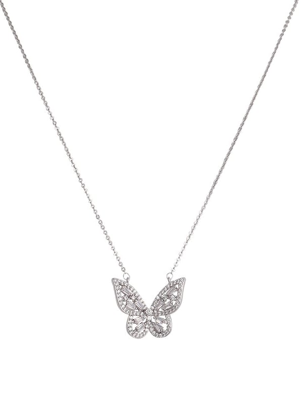 Vibralis Butterfly Pendant Necklace