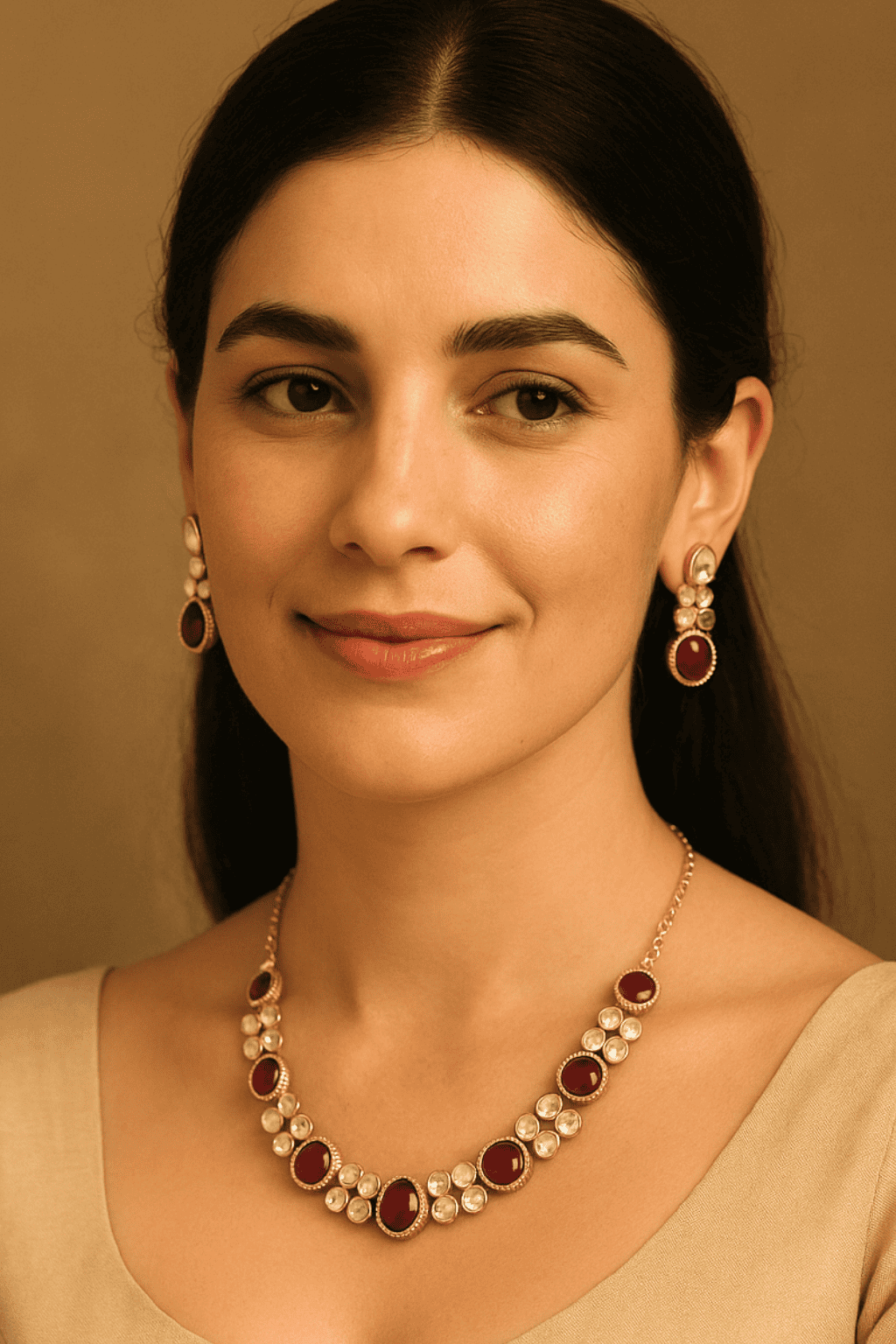 Kundan Necklace Set