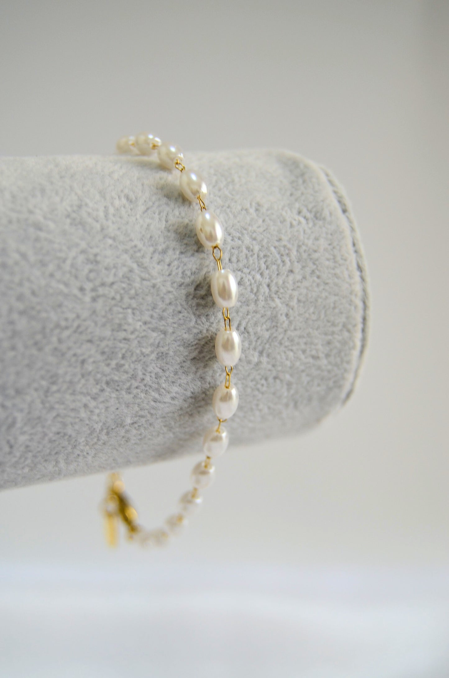 Mystic Pearl Drop Necklace & Bracelet Set