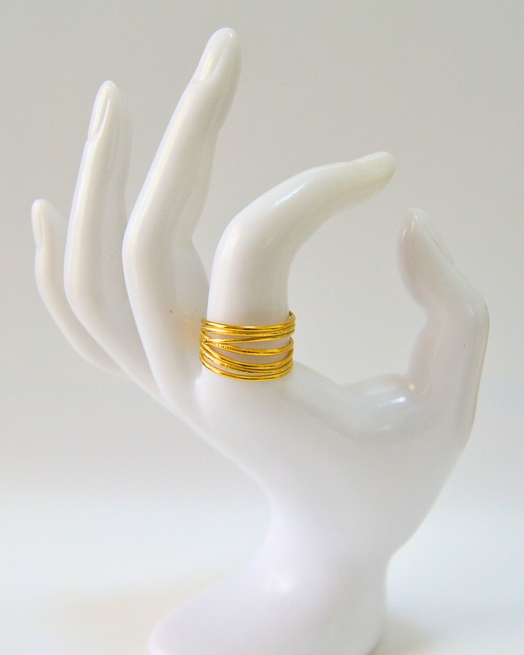 Zina Gold Stacked Ring