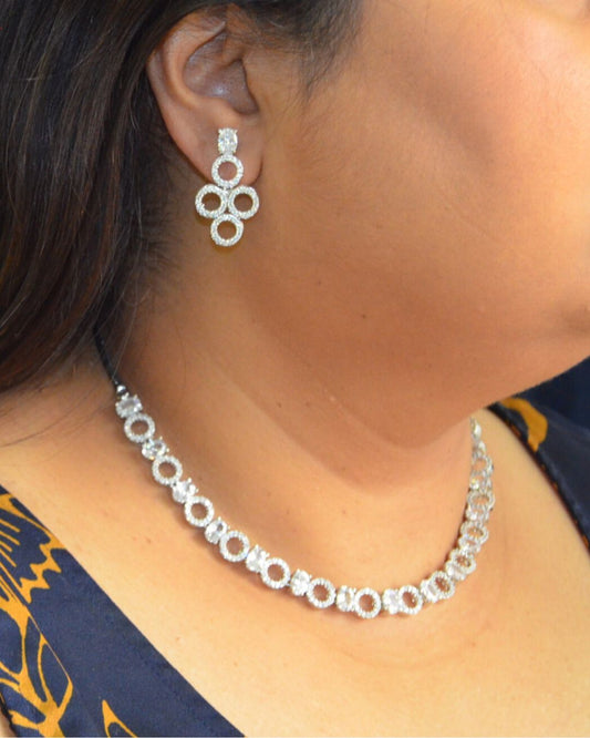 Varnika CZ Necklace Set