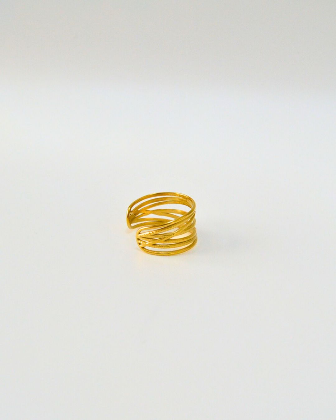 Zina Gold Stacked Ring
