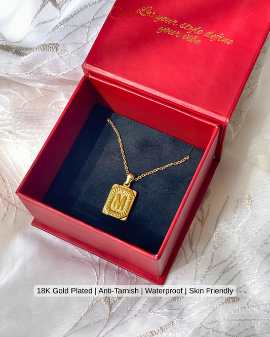 Orion Initial Pendant Necklace