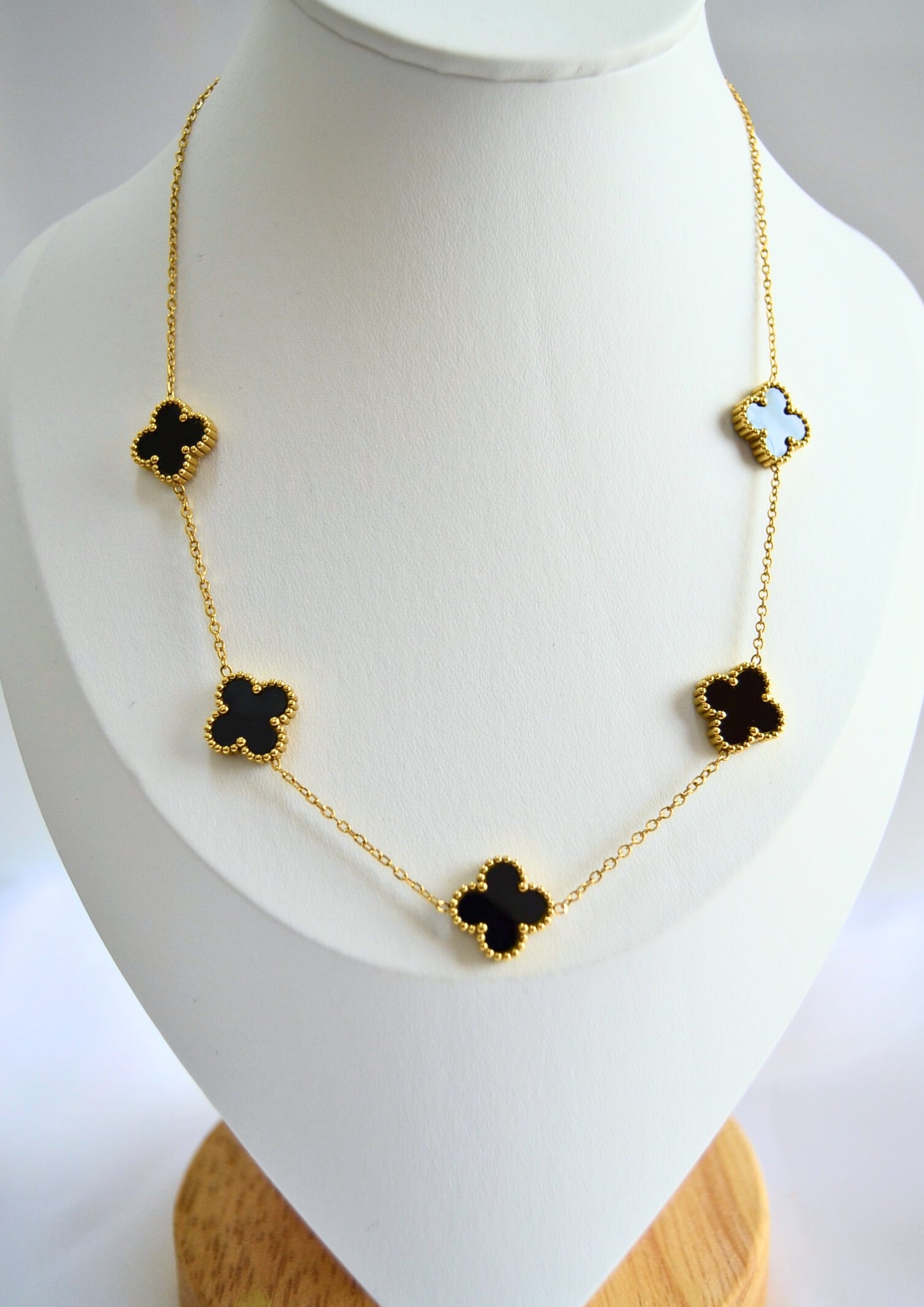 Floral Essence Clover style Necklace