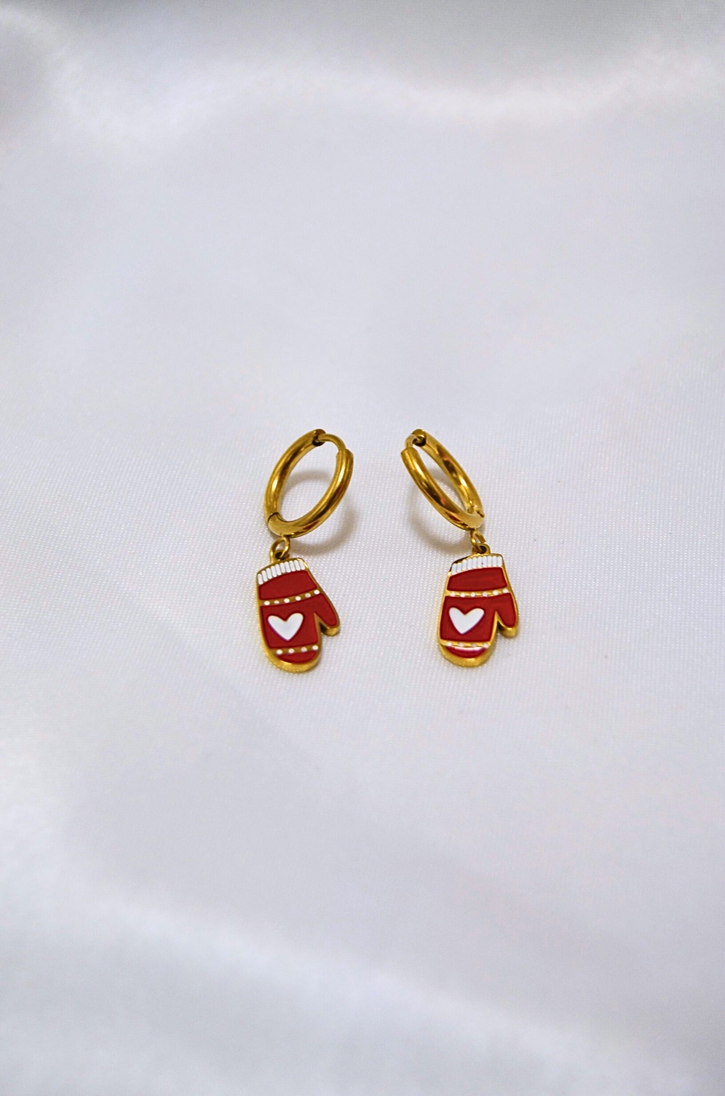 Christmas Gloves Earrings