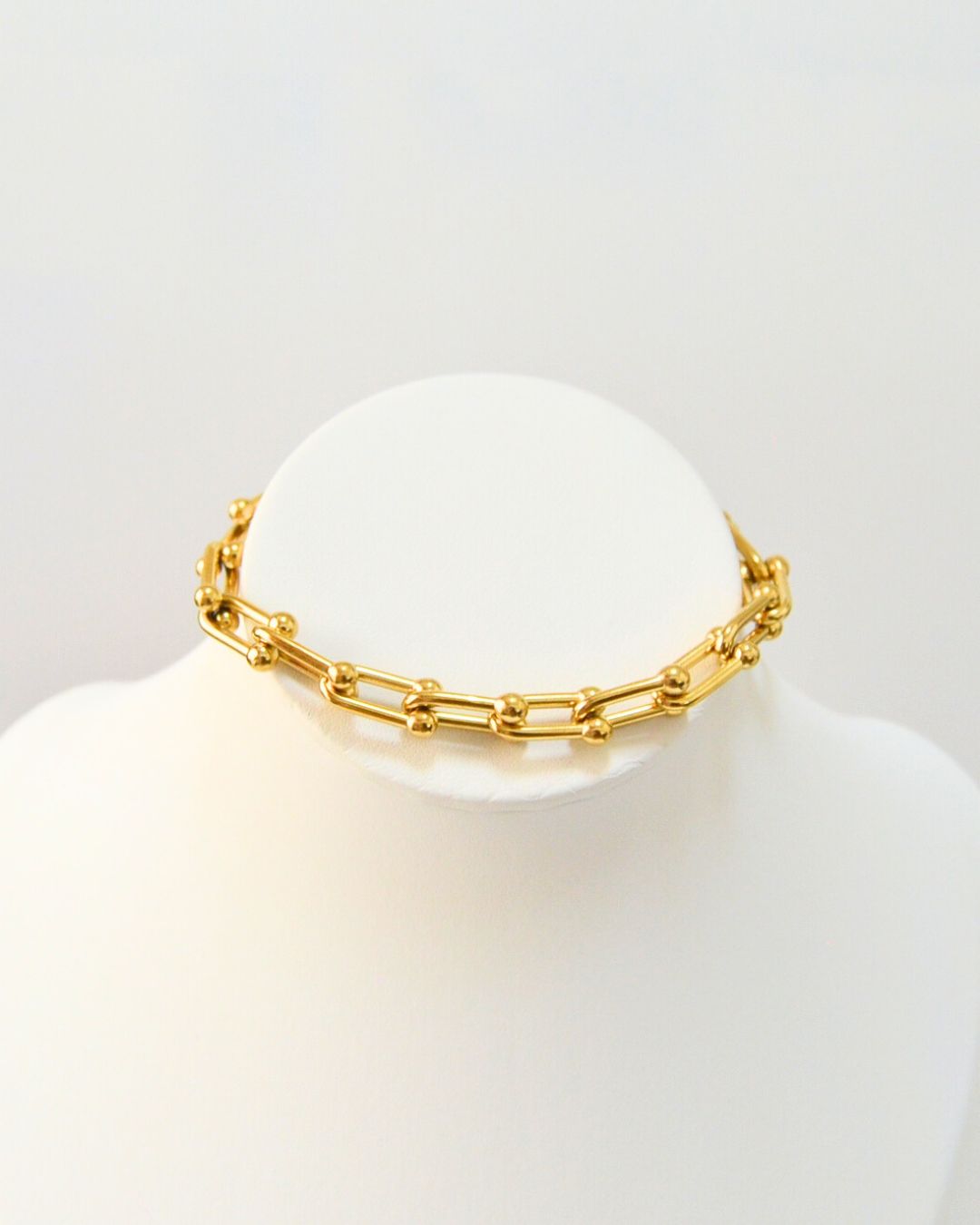 Eclipse Paperclip Chain Bracelet