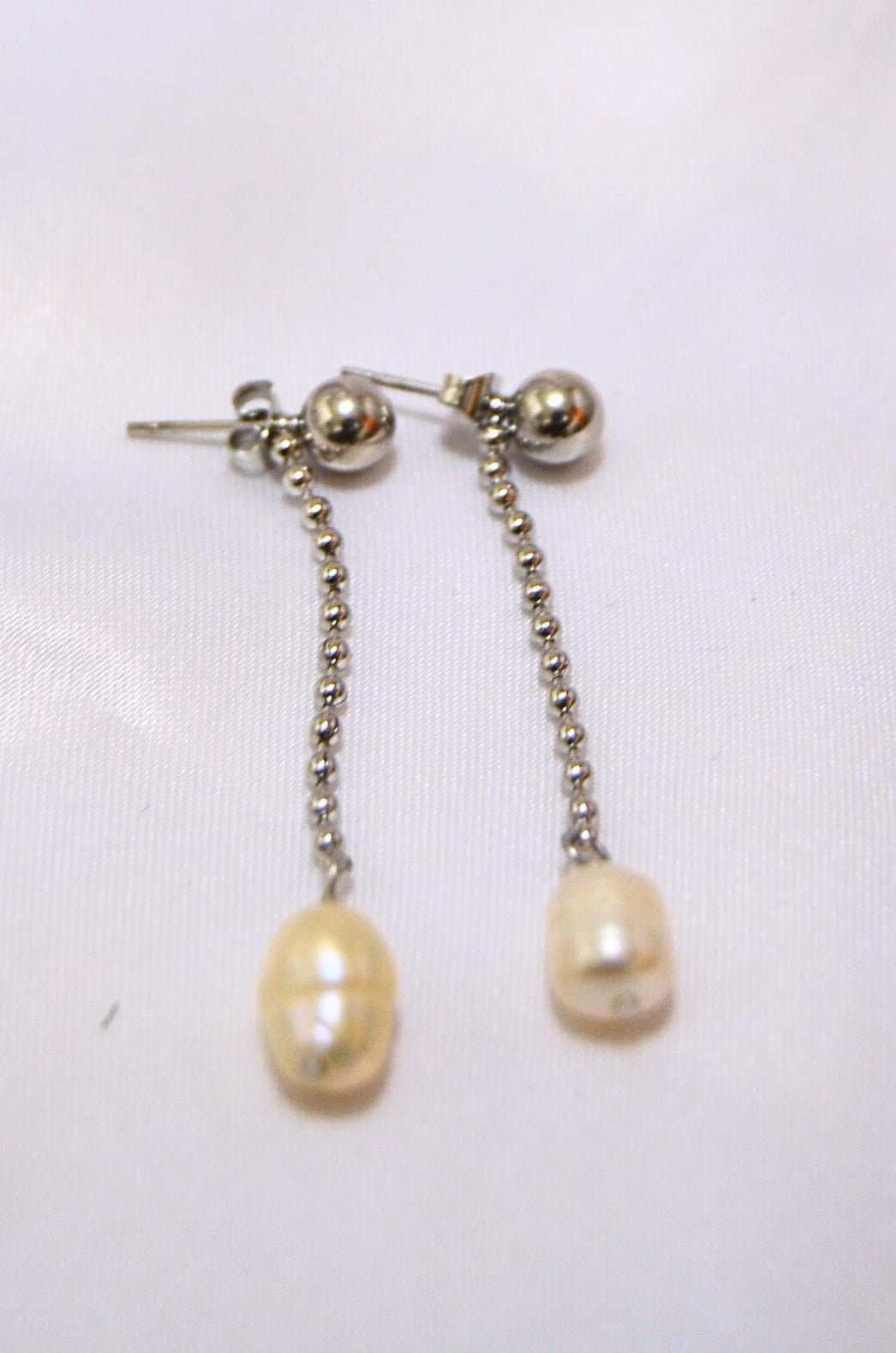 Aura Freshwater Pearl Drop Earrings