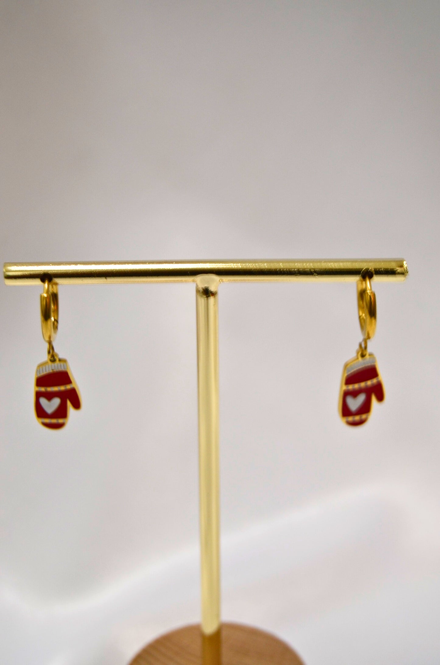 Christmas Gloves Earrings