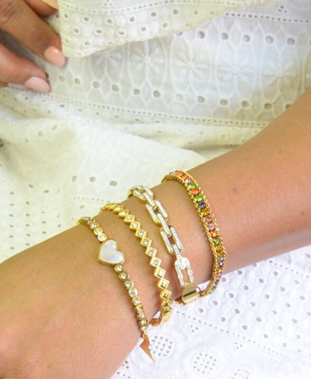 Chain Design Bangle