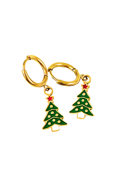 Christmas tree Earrings