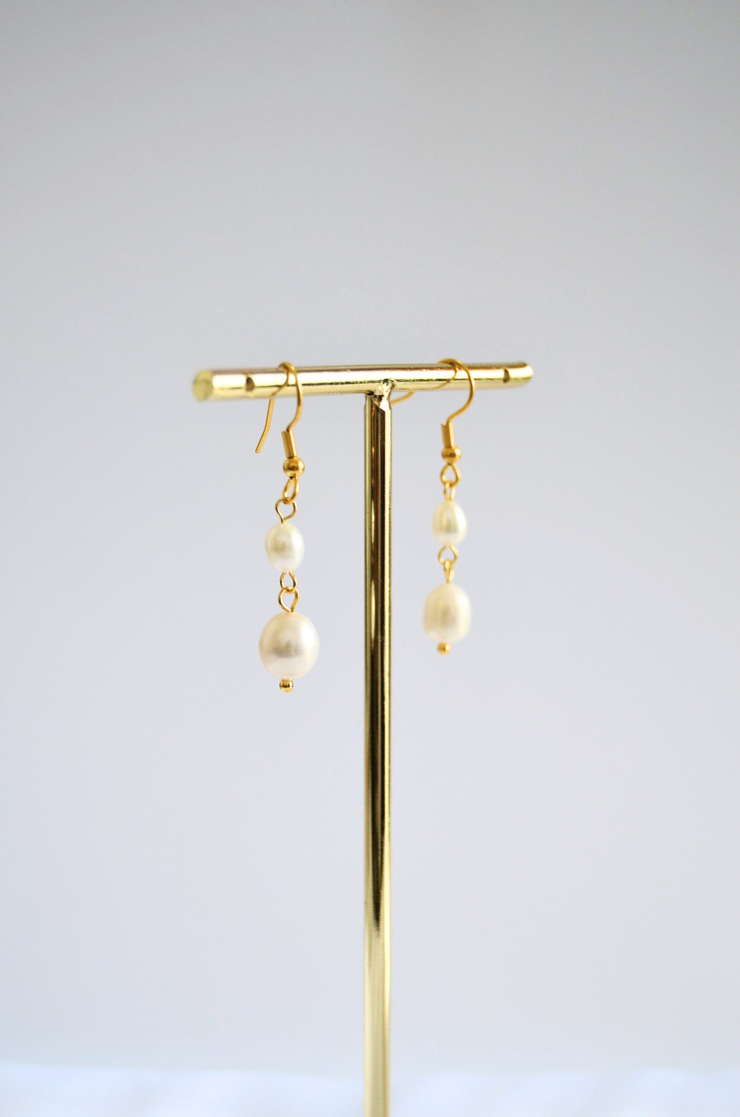 Aura Pearl Drop Earrings