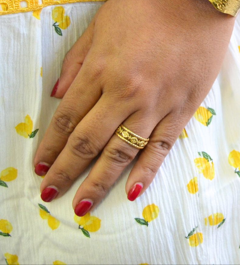 Kleo Rhombus Ring (adjustable)