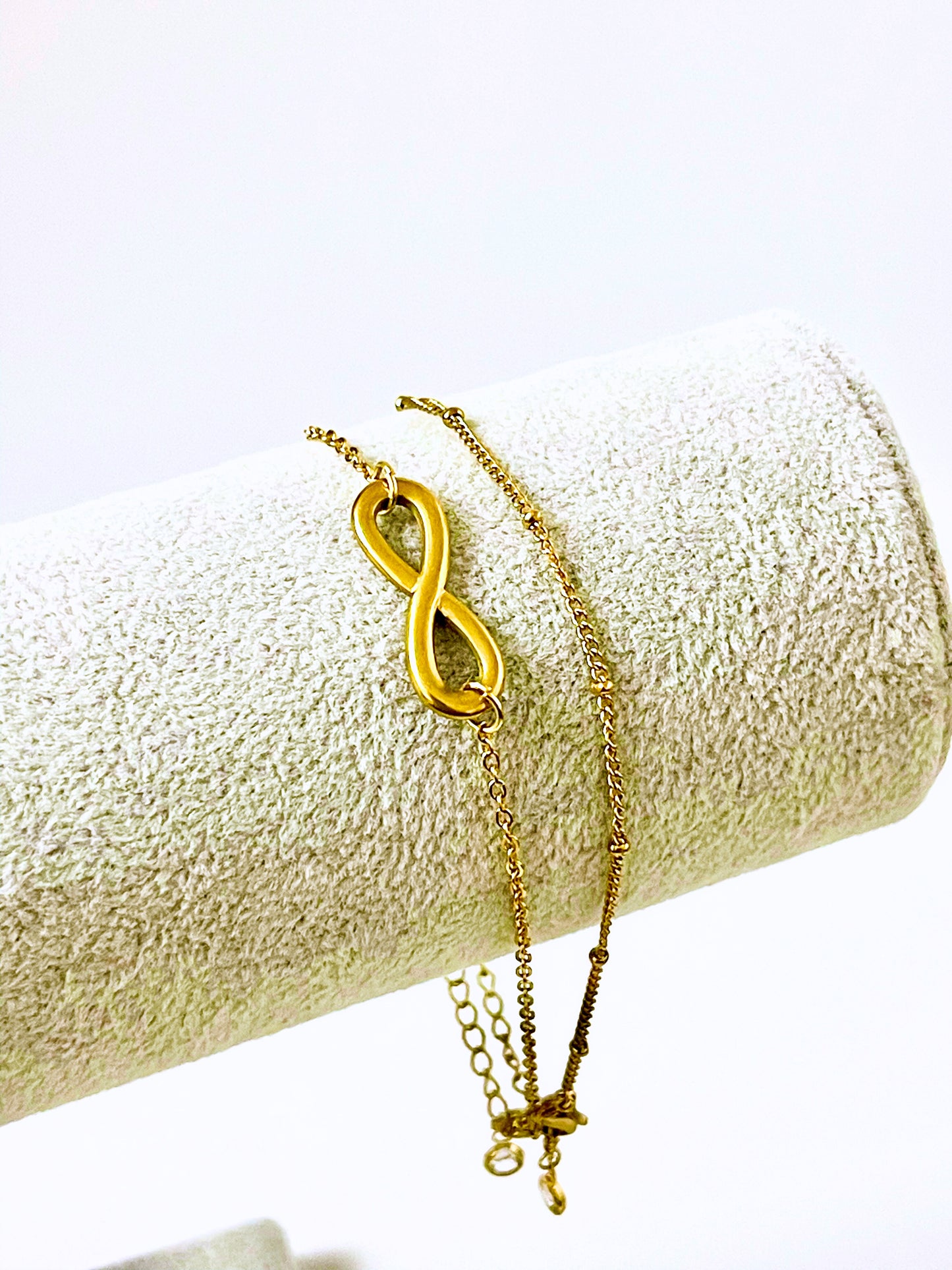 Eclipse Gold Layered Infinity Bracelet