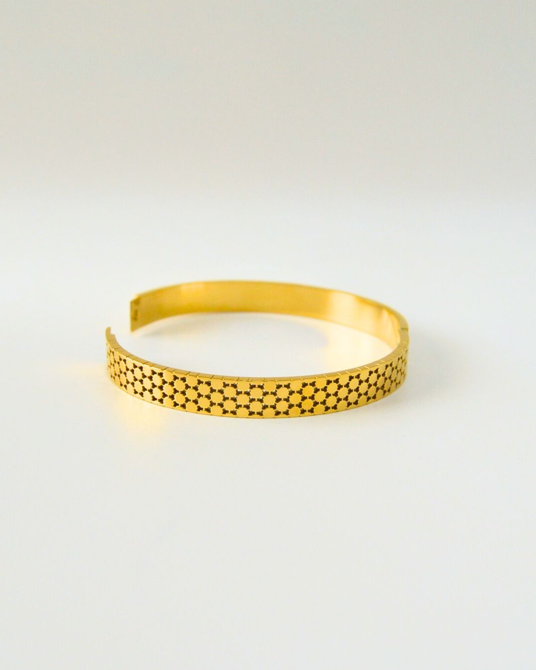 Eclipse Honeycomb Bangle