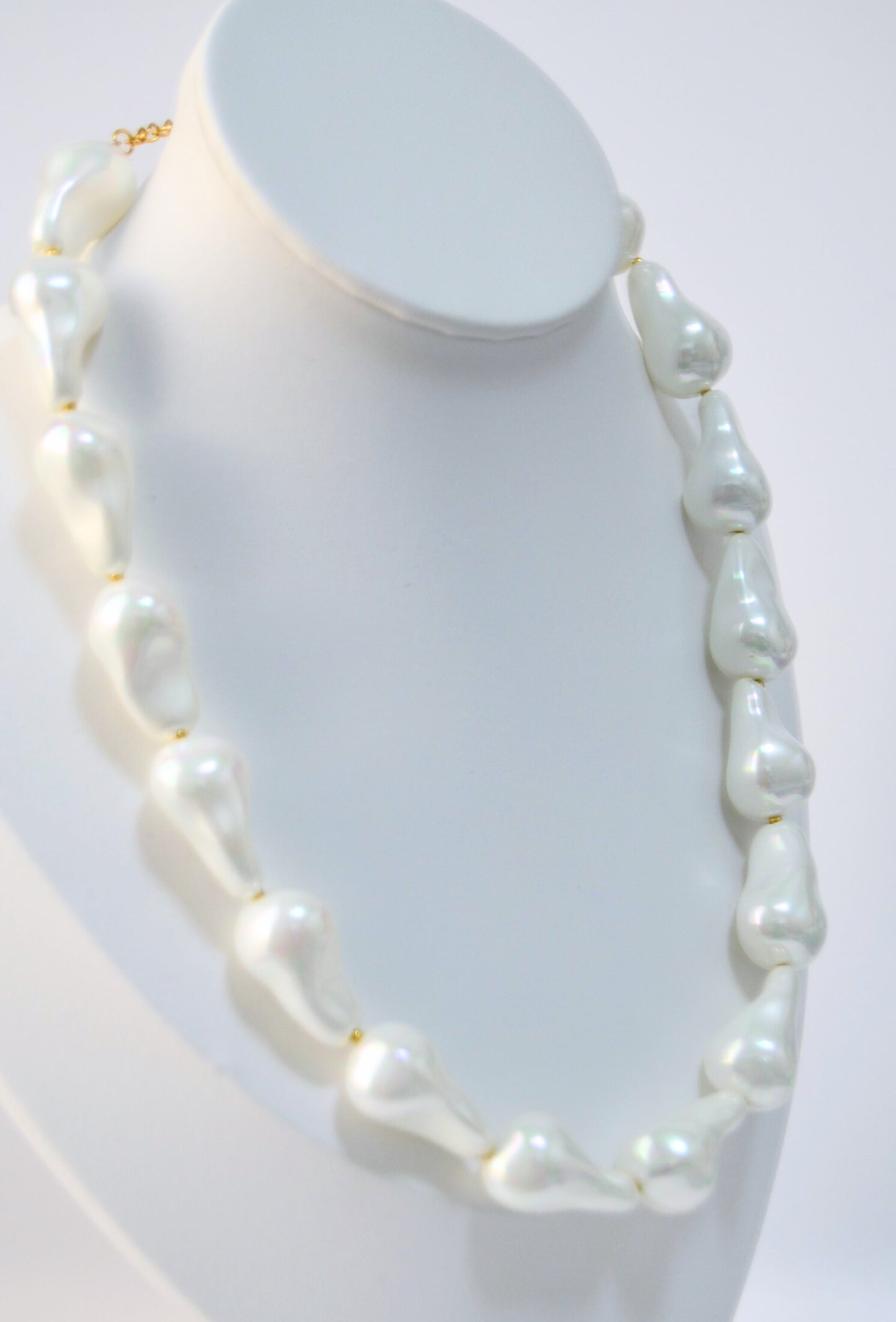 Floral Essence Freshwater Pearl Choker style Necklace