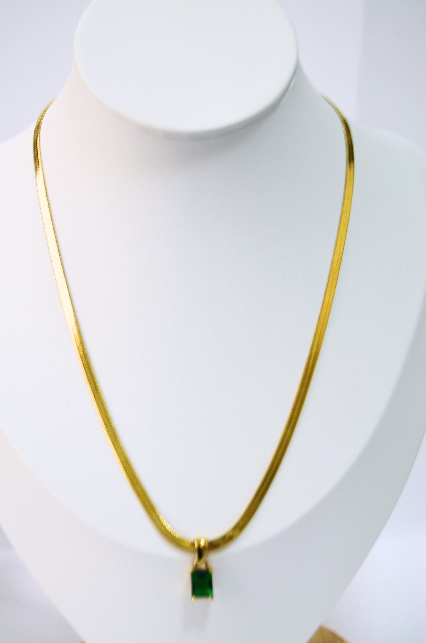 Elegance Long Chain Pendant Necklace