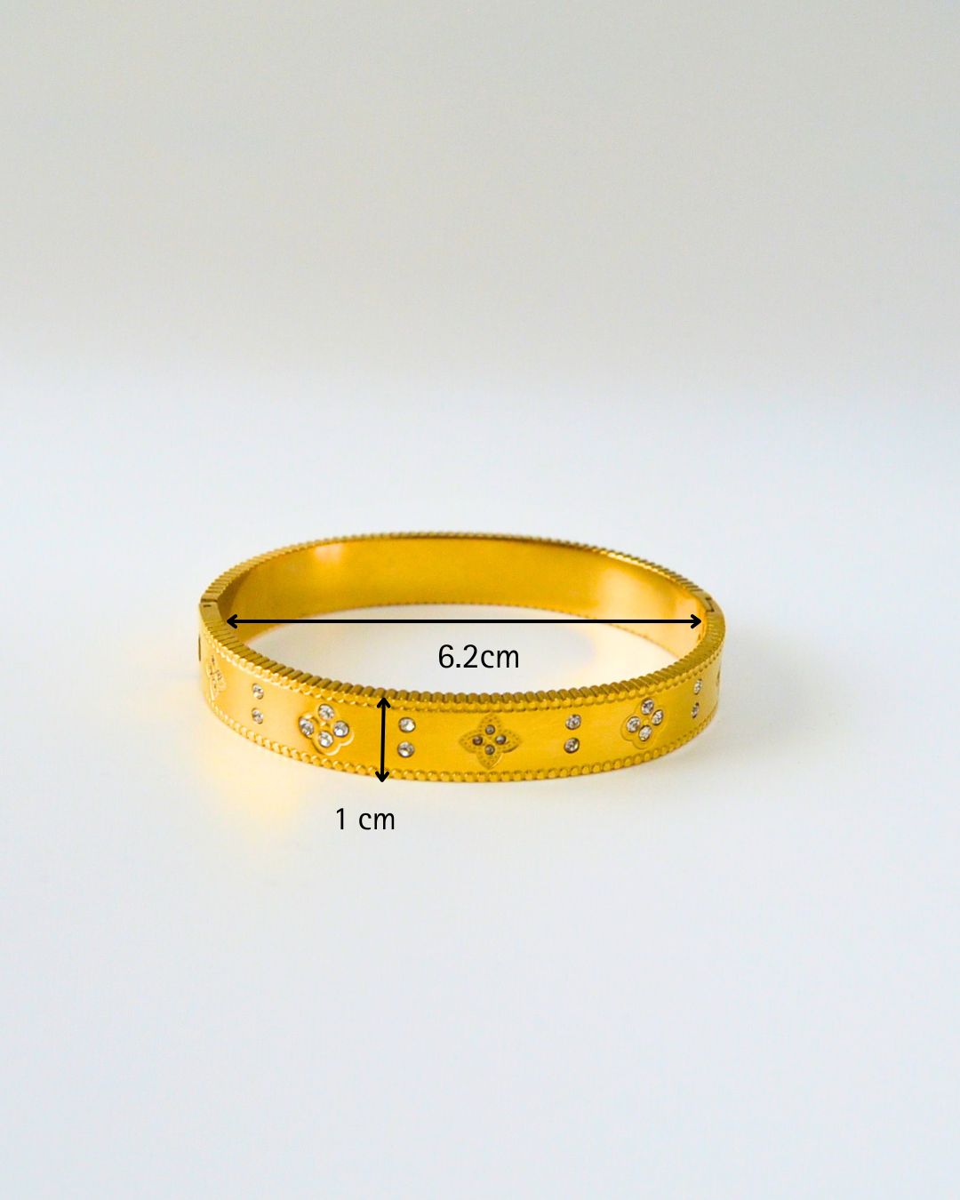 Eclipse Floral Bangle