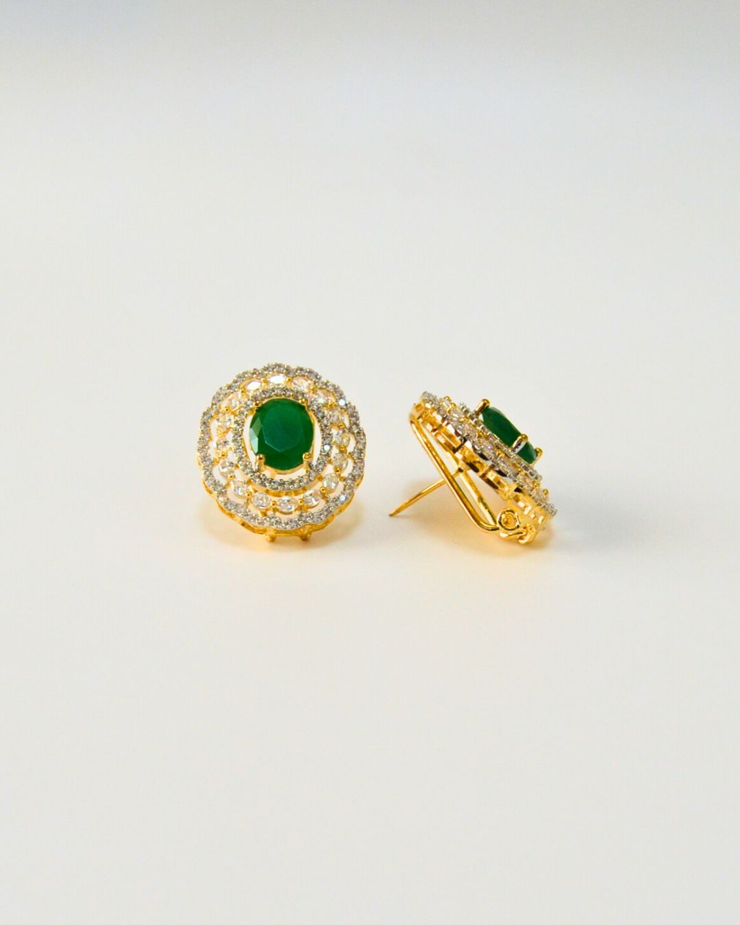 Glint CZ Studs (Red, Pink, Black, Green, Yellow, White)