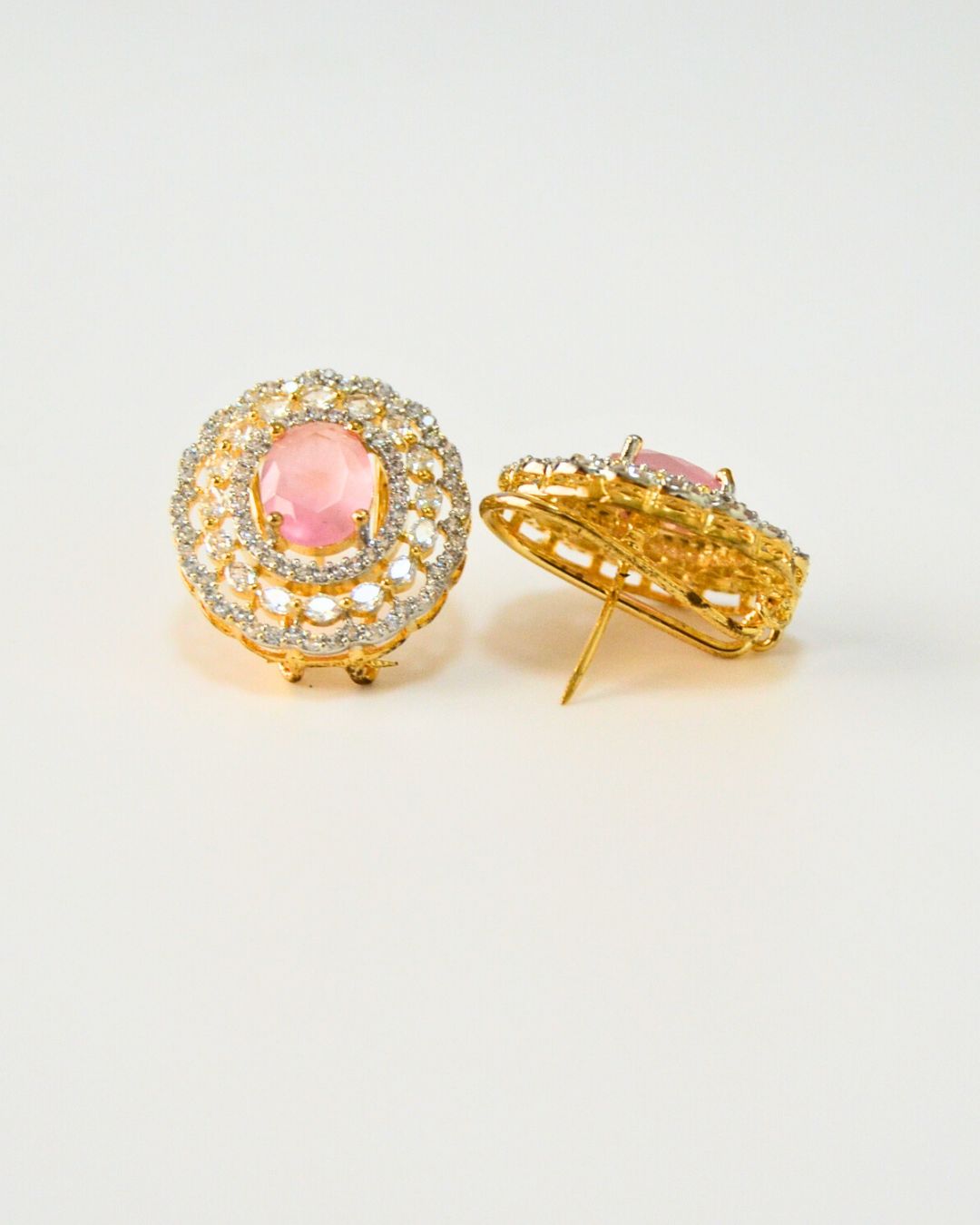 Glint CZ Studs (Red, Pink, Black, Green, Yellow, White)