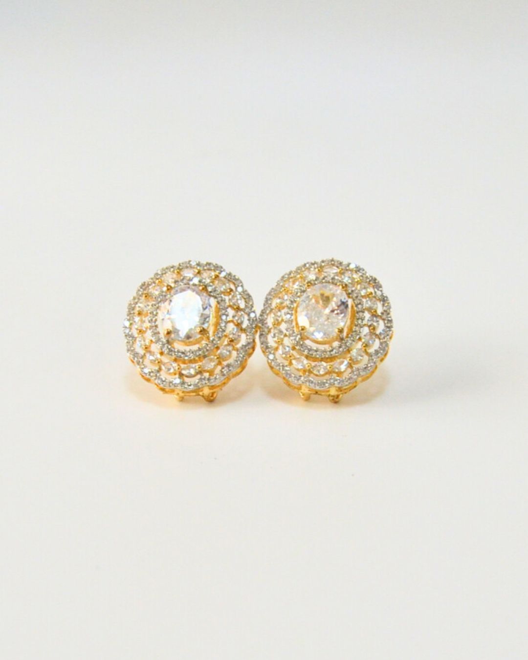 Glint CZ Studs (Red, Pink, Black, Green, Yellow, White)