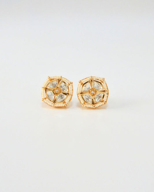 Kundan Stud Earrings | Andaazs