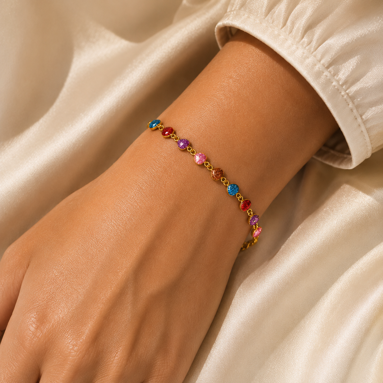 Mira Hearts Bracelet