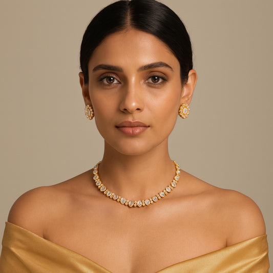 Noor Kundan Necklace Set