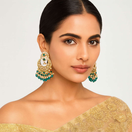 Selina Chandbali Teal