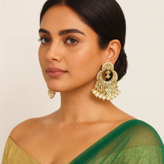 Selina Chandbali White