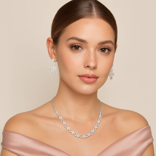 Varnika CZ Necklace Set