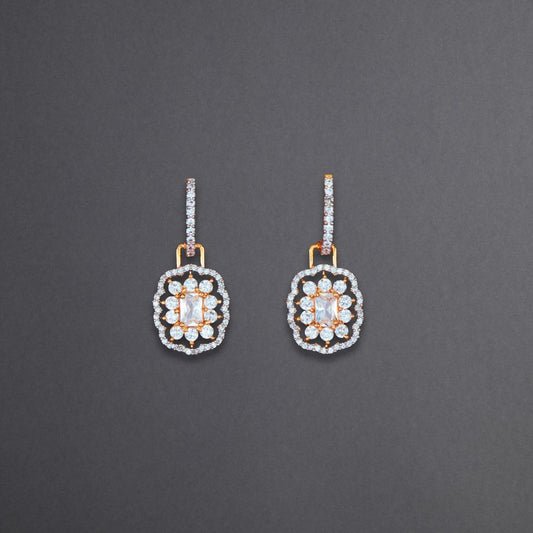Zarina CZ Drop Earrings