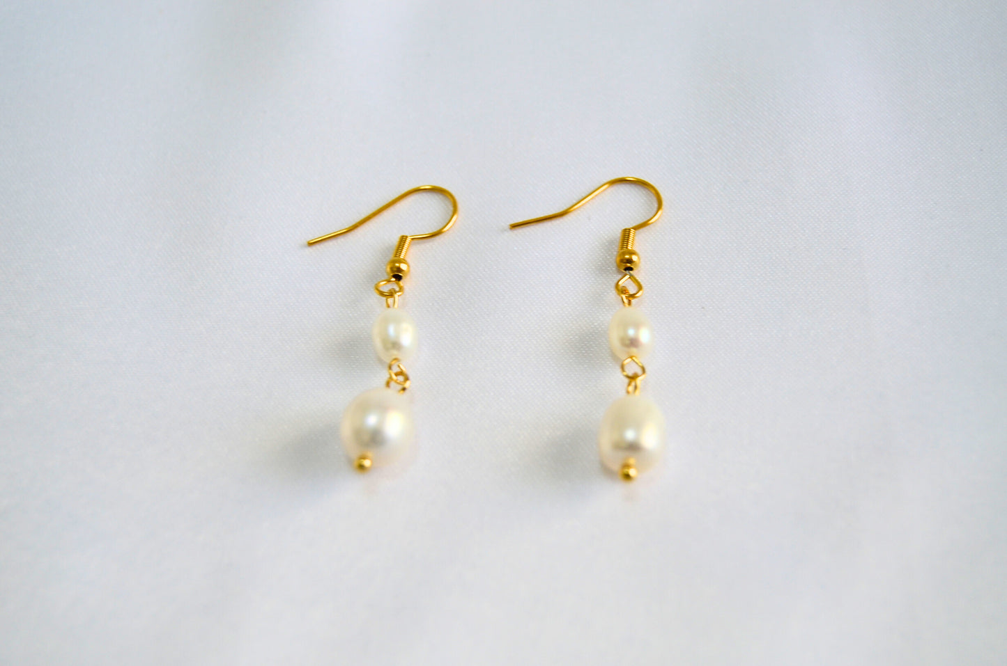 Aura Pearl Drop Earrings