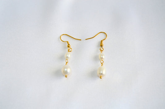 Aura Pearl Drop Earrings