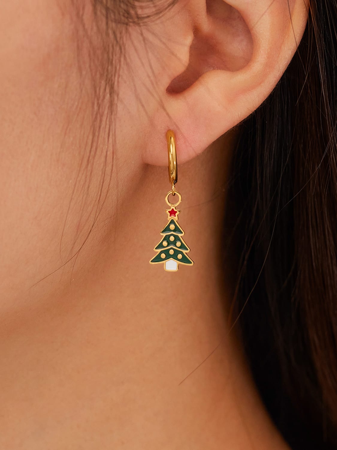 Christmas tree Earrings