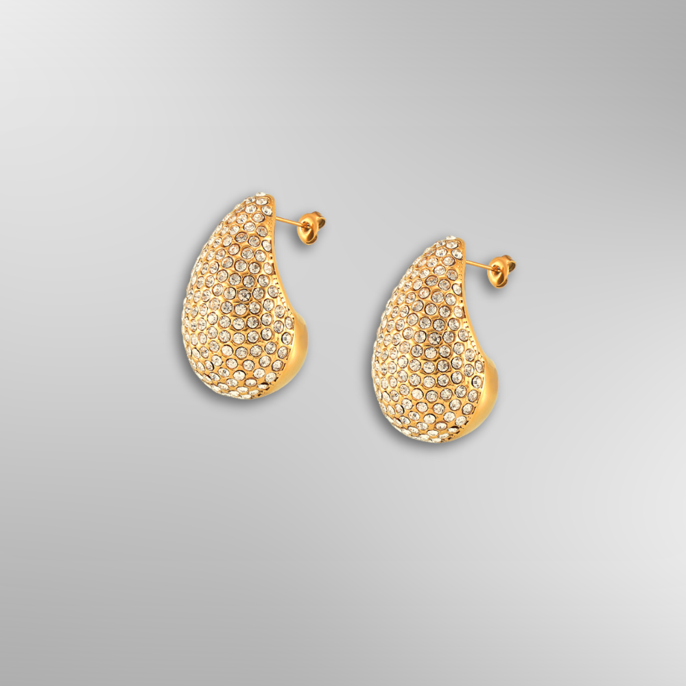 Selena Waterdrop Stud Earrings